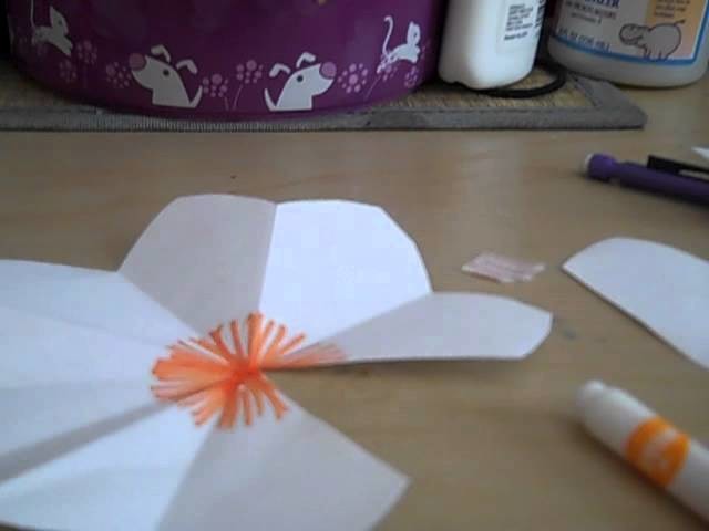 How To Make A 3D Flower Pop-Up  Card