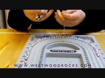 HOW TO MAKE A PEARL NECKLACE - WESTWOOD ROCKS - WORKSHOP CLIP #2