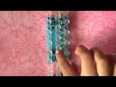 How to make a single loop rainbow loom bracelet