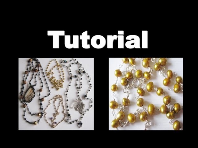 How to make a Wire Wrap Chain Necklace  | Liz Kreate