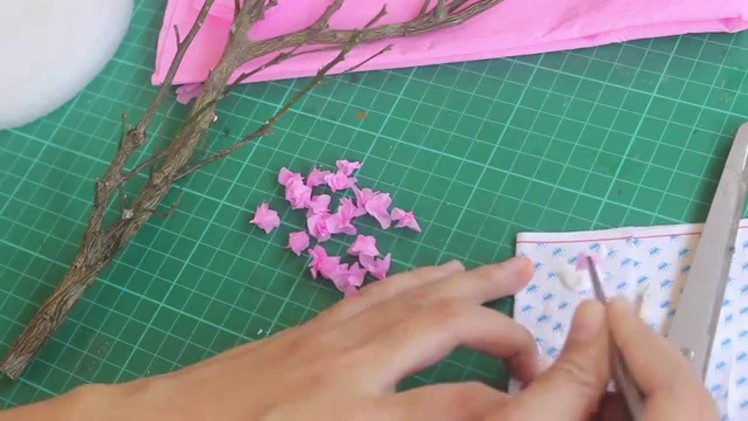 How to Make Miniature Cherry Blossom Tree