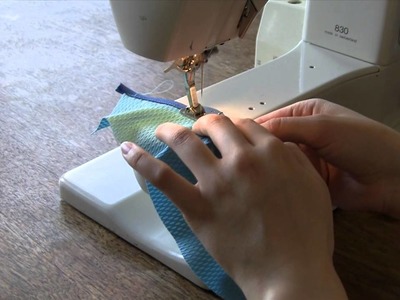 How to Sew Fold Over Elastic