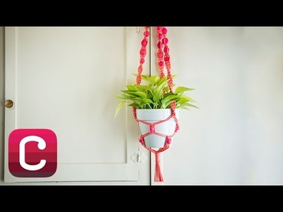 Make a Macrame Plant Hanger with Cathy Callahan I Creativebug