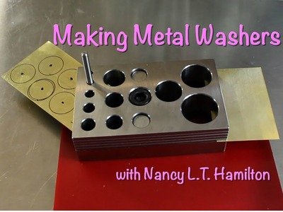 Making Metal Washers | Jewelry Tips with Nancy