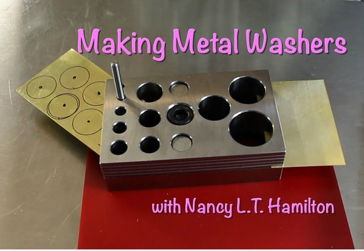 Making Metal Washers | Jewelry Tips with Nancy