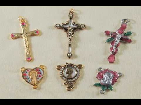 Pewter Kits for Rosary Making