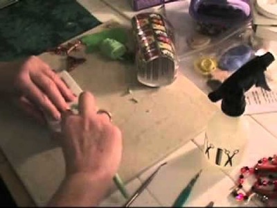 Polymer Clay Jewelry Making - How to Make Framed Pendants - Part 1