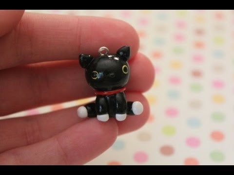Polymer Clay: Kutusita Nyanko Cat Tutorial