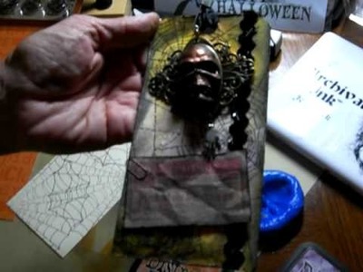 Tim Holtz - Make and Take Halloween Book Tags