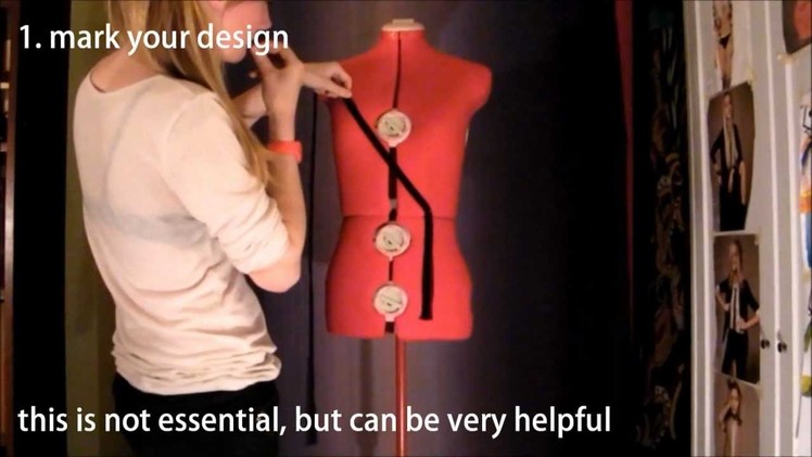 Tutorial: make your own sexy evening gown!