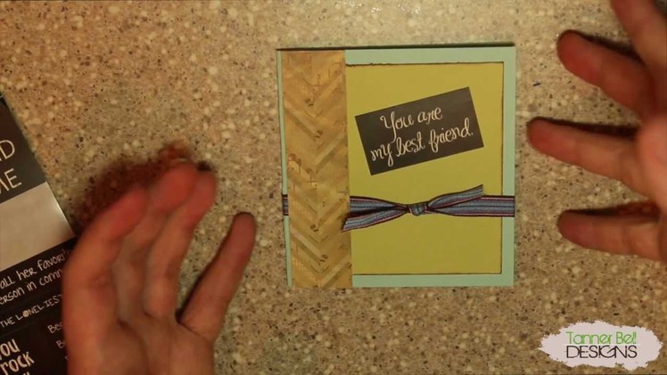 You are my Bestfriend- Card Making Wednesday
