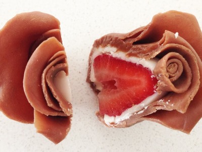 Chocolate Strawberry Roses HOW TO COOK THAT Ann Reardon