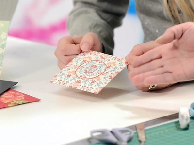 Decorating paper and envelopes with backstitch