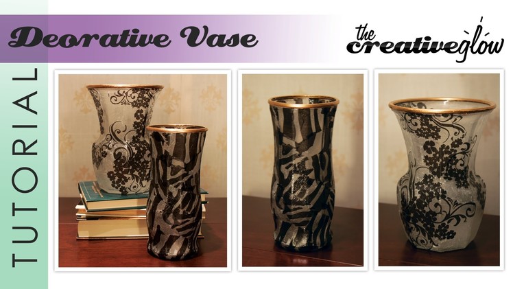 Decorative Vase Tutorial - Easy Handmade Gift Idea