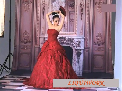 Designer Burgundy Formal Masquerade Ball Gown Dress Plus Size Petite SKU-122862