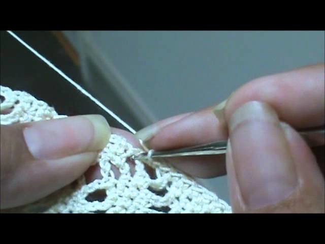Diamond Lace Stitch part 3