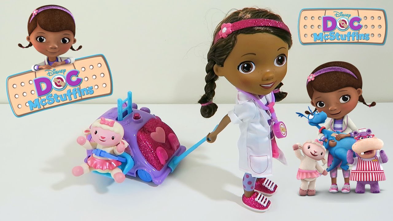 Doc McStuffins Walk ‘N Talk Doc Mobile Doll Disney Junior Toy Playset ...