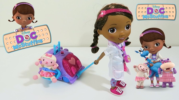 Doc McStuffins Walk ‘N Talk Doc Mobile Doll Disney Junior Toy Playset with Sing-A-Long Songs!