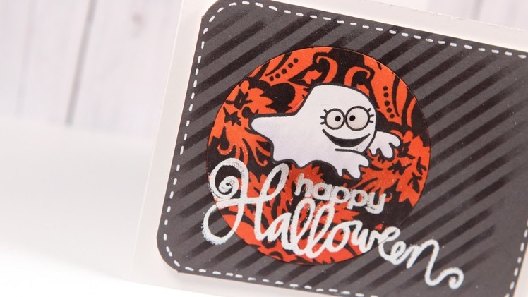 Happy Halloween (Archived LIVE cardmaking) - Make a Card Monday #235