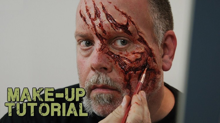 How to Apply a Prosthetic to Yourself - Zombie Style!
