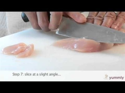 How to Cut a Boneless Chicken Breast