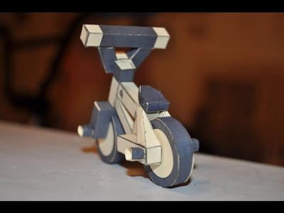 How to make a paper bmx bike!