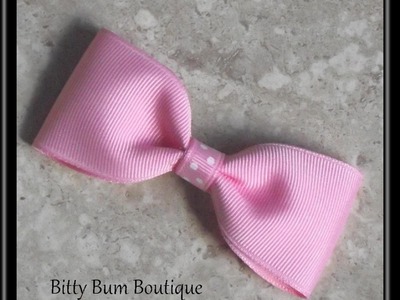 How To Make A Simple Boutique Hair Bow
