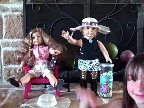 How to make an American Girl Sun Hat