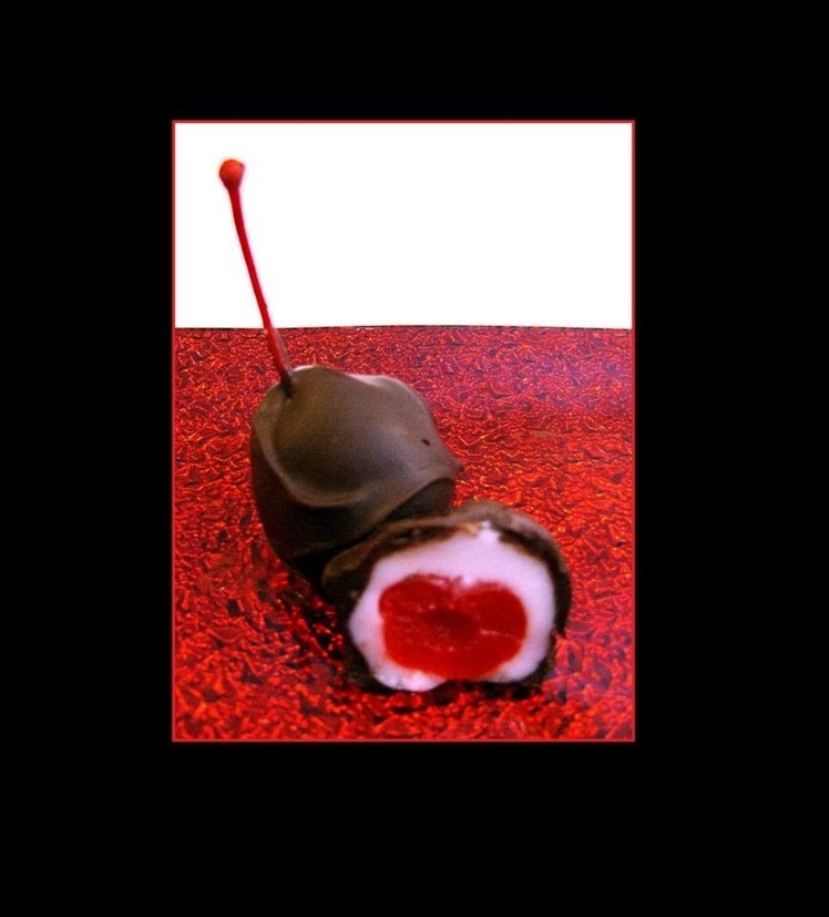 How To Make Chocolate-Covered Cherries