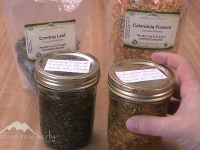 How to Make Herbal Infused Oils