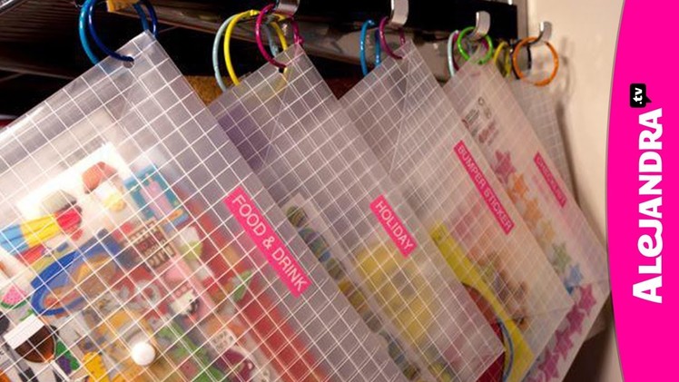 How to Organize Stickers
