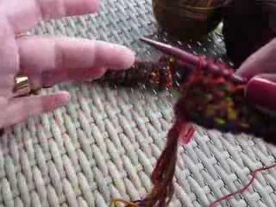 Making a fringe on Linen Stitch Scarf - Part 2