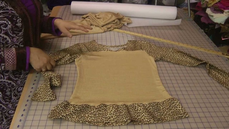 Making simple skirt suit
