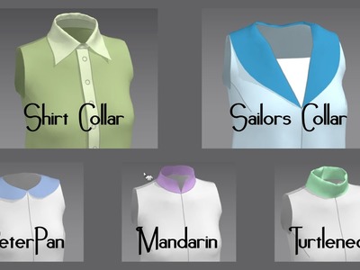Modeling Collars in Marvelous Designer