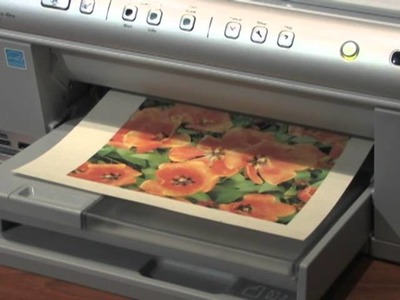 Printing photos on fabric
