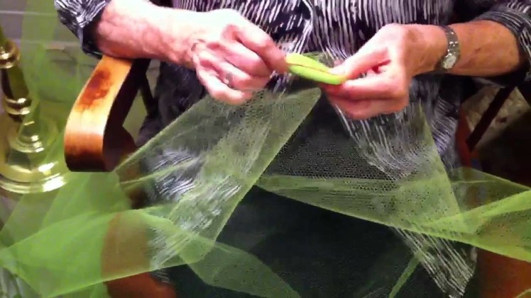 Scrubbie strips how to cut nylon netting for scrubbies