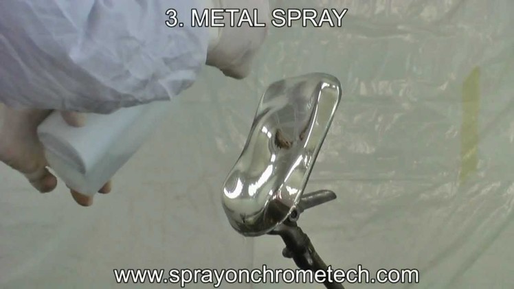 Spray On Chrome Metalizing Process Step By Step