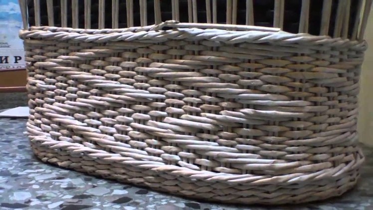 Volumetric pattern "Zigzag" based on printed cotton weave. Part 2.