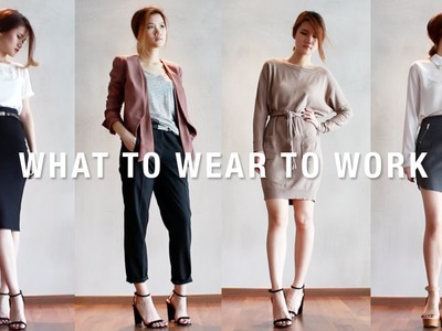 WHAT TO WEAR TO WORK | OFFICE WEAR