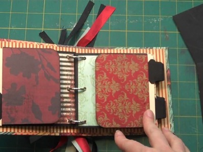 3-Ring Mini Scrap Book Flap Pages