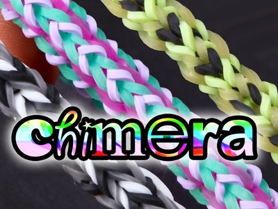 Chimera Bracelet Tutorial - Regular, Tribal and Inverted Variations - Rainbow Loom Bracelet