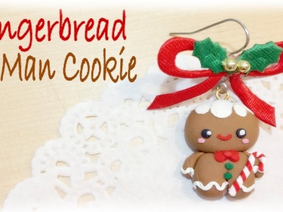 Christmas Gingerbread Man Polymer Clay Tutorial