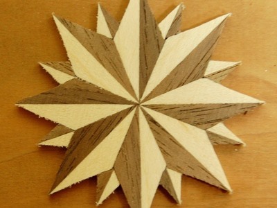 Compass Rose - Woodworking How To Project