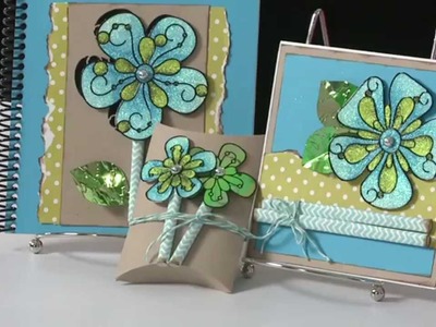 Copic: Coloring on Glitter Paper Workshop by Krazy Kreations