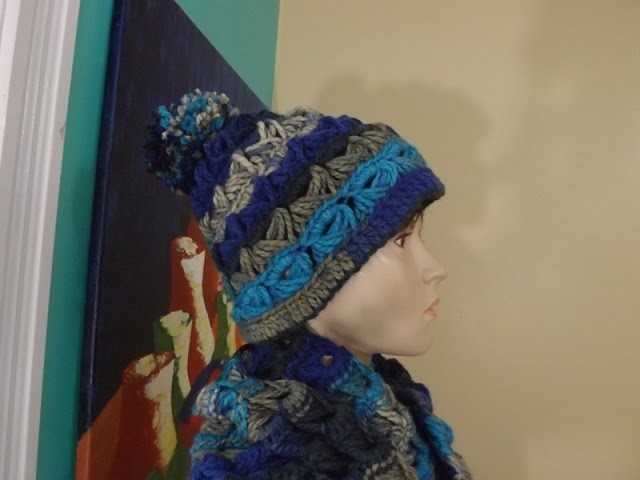 Crochet Gorro Con Punto Peruano