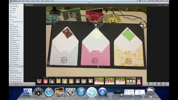 Easter Cards - Silhouette Cameo - Front and Backs