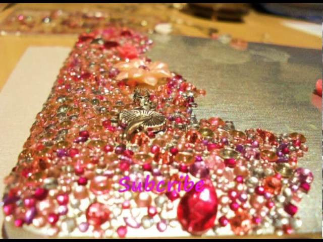 How To: Bedazzle.Bling A Laptop.Tablet PC.IPAD With Rhinestones & Swarovski Crystals (Time Lapse)