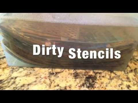 How To Clean Your Stencils