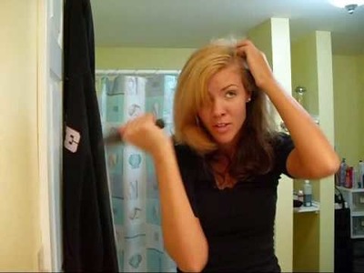 How to get rid of greasy hair. With out washing it!
