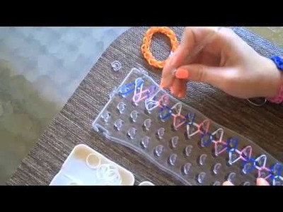 How To Make A FunLoom Single Rubber Band Bracelet